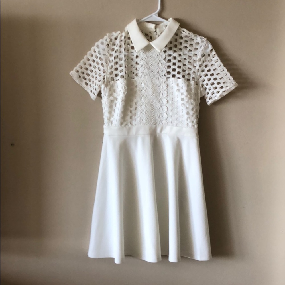 Classic white dress